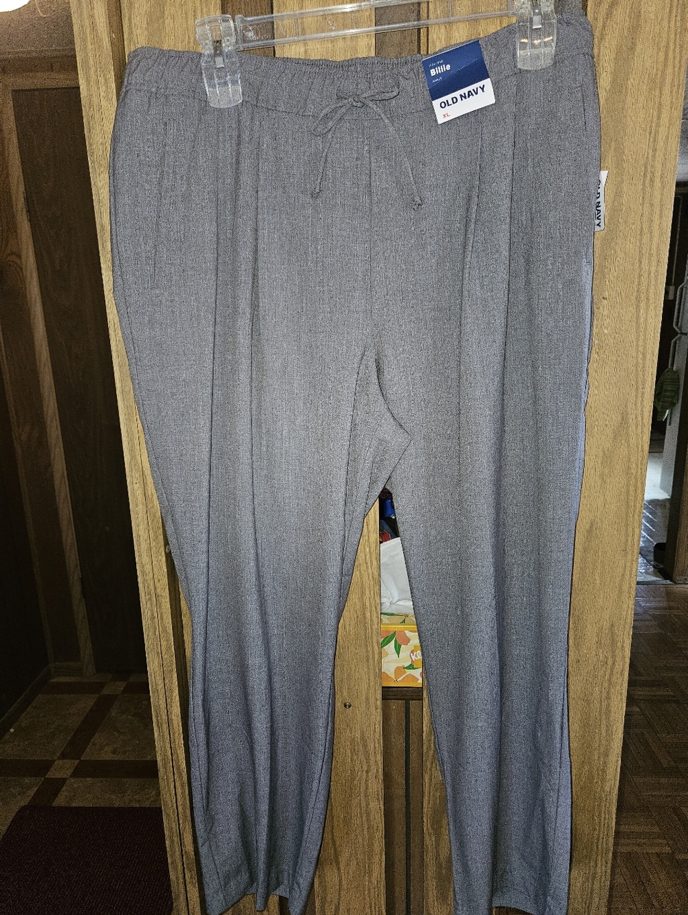 NWT Old Navy Sz XL Billie Gray High Rise Pull-On Ankle Pants
